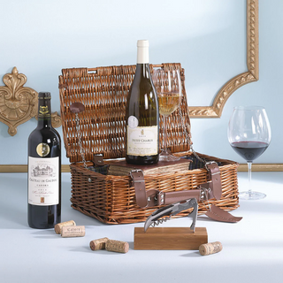 A Wine Lovers Gift Basket image